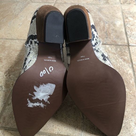 Matisse Cathy mid-calf boot in Natural snake NWOT - Picture 4 of 5